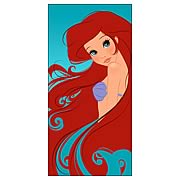 Disney Little Mermaid Ariel Reflection Canvas Giclee Print